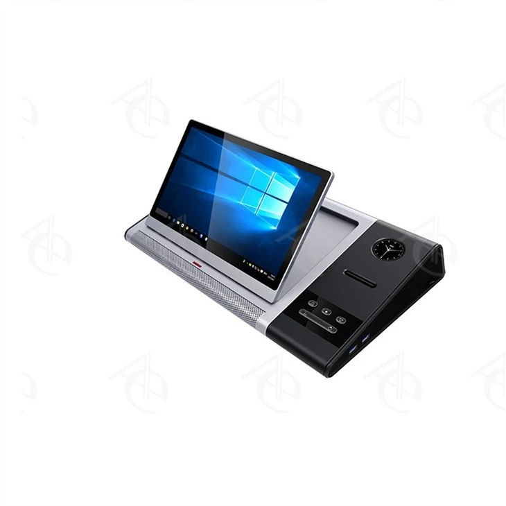 13" LCD Monitor B'Arloġġ Integrat