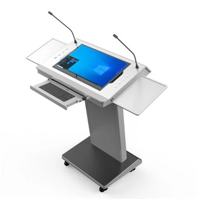 YHJT-SW-22HP01 Awdjo Lectern Inbuilt Amplifier&Speaker; Podju Diġitali Integrat; Tagħmir għall-Edukazzjoni tal-Iskola u tal-Konferenzi